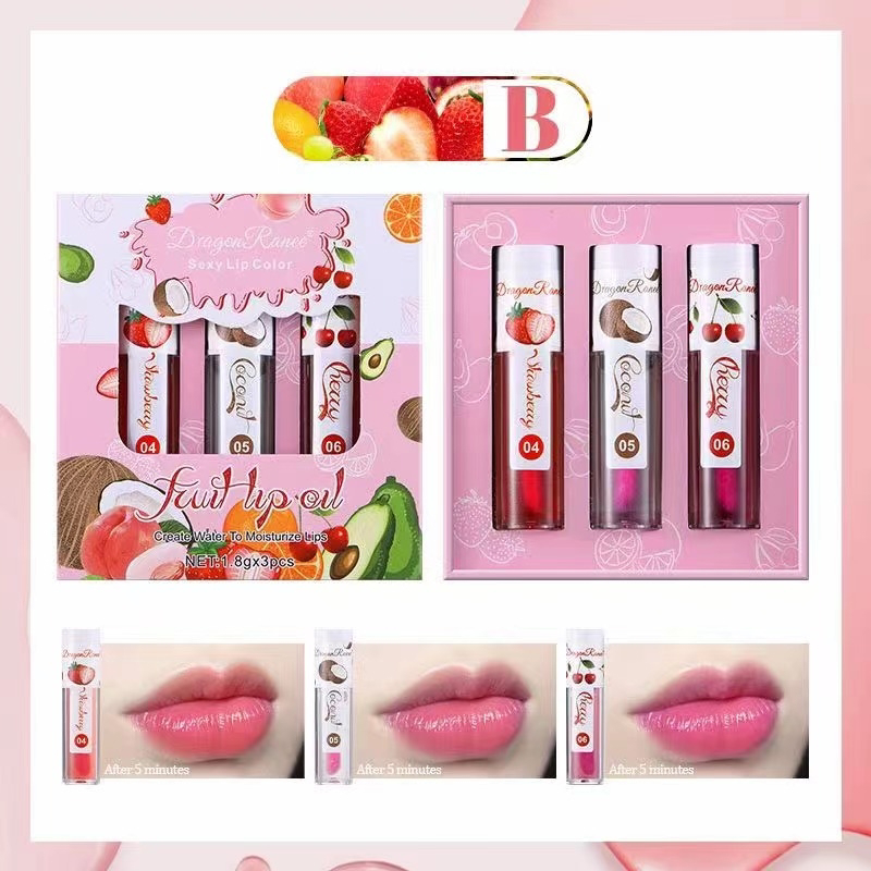 Fruit lip oil