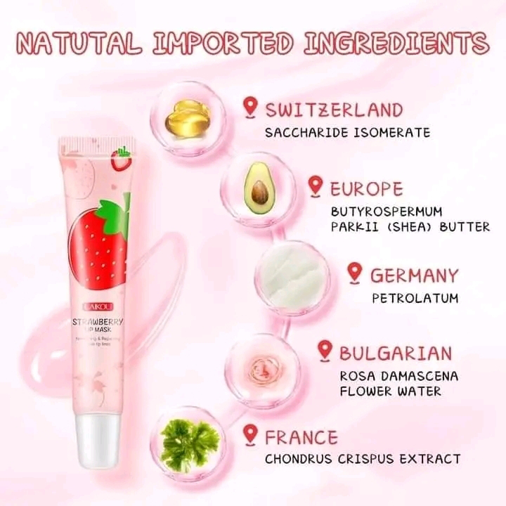 Laikou strawberry lip Mask_img_1