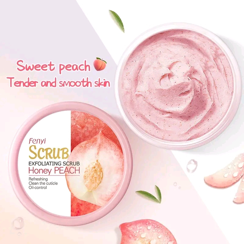 Fenyi Exfoliating Honey peach Scrub☘️🌿