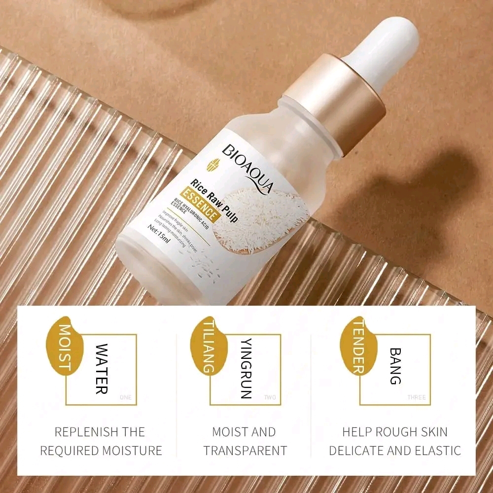 BIOAQUA Rice Essence  Serum 🌾( Rice Hyaluronic Acid Essence)_img_3