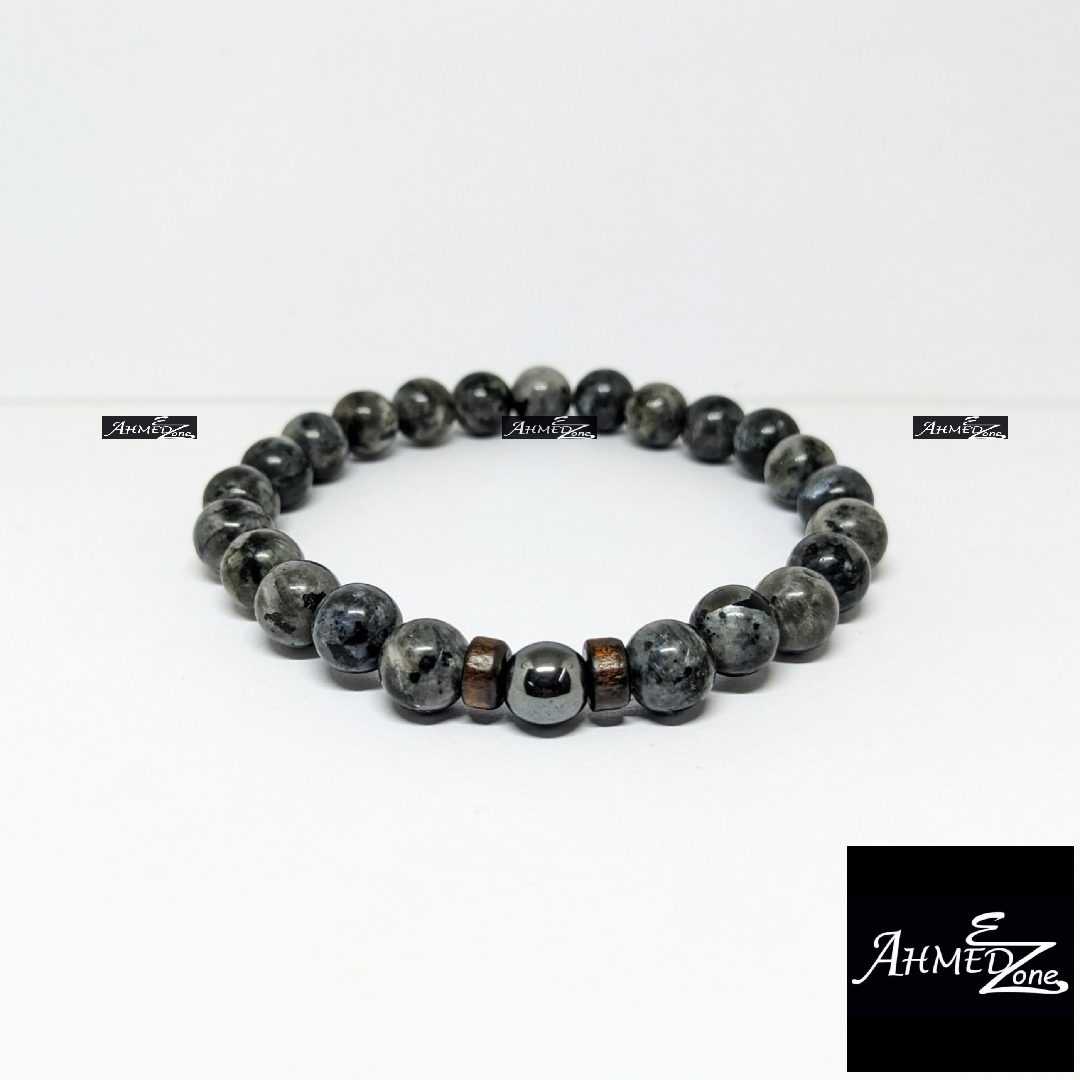 Beaded Bracelet Shinny Oxy Marbel Color