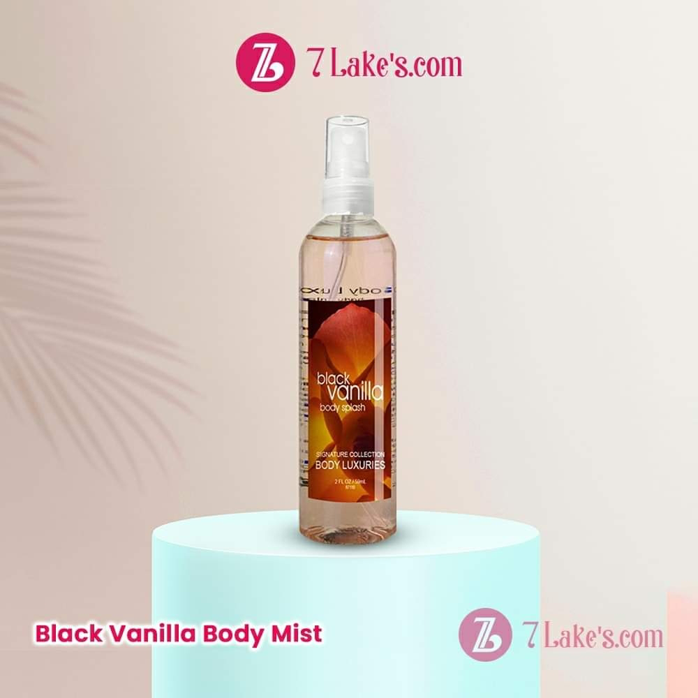 Black vanilla 59ml mist