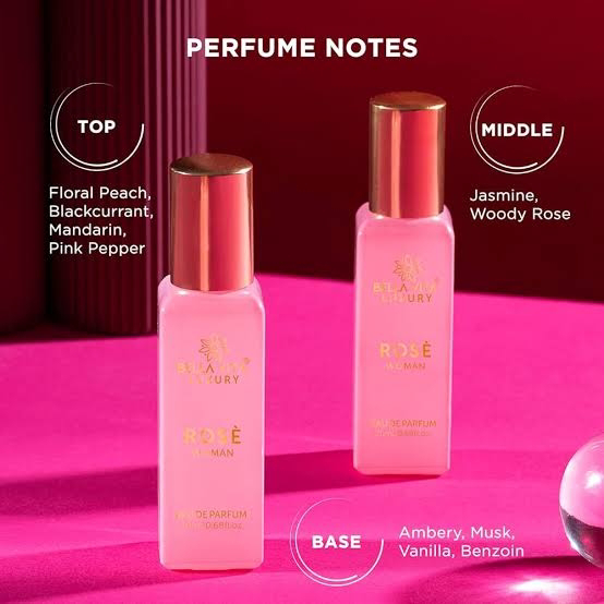 Bella Vita Perfume Rose Woman 20ml_img_1