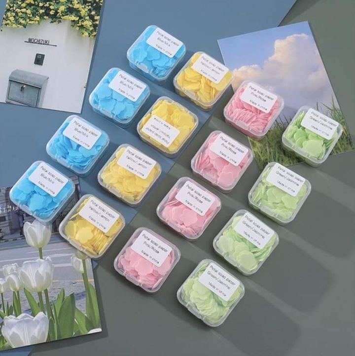 Petal Soap With Box(2boxes)
