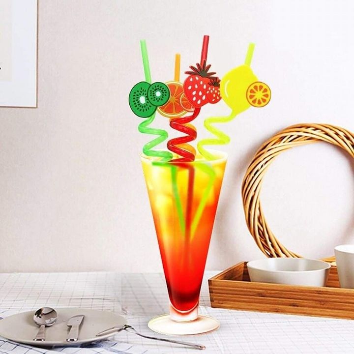 Reusable Straws for Kids (Fruit Shape)