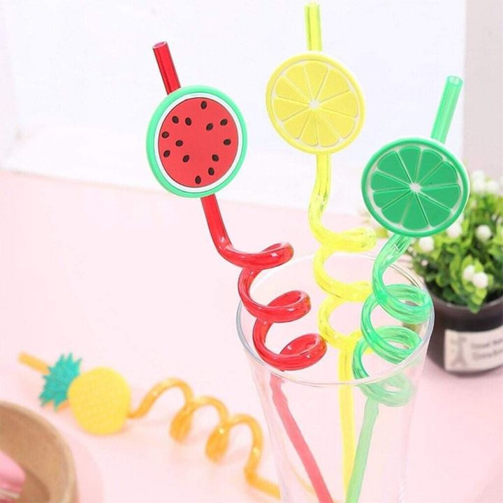 Reusable Straws for Kids (Fruit Shape)_img_3