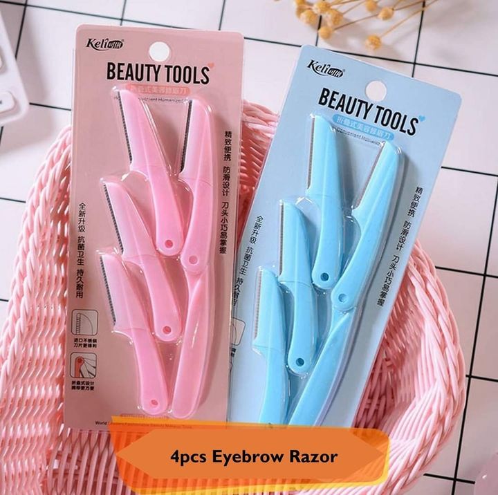 Keli 4pcs Eyebrow Razor