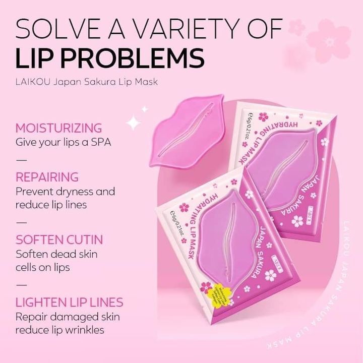 Laikou Sakura Lip Mask_img_2