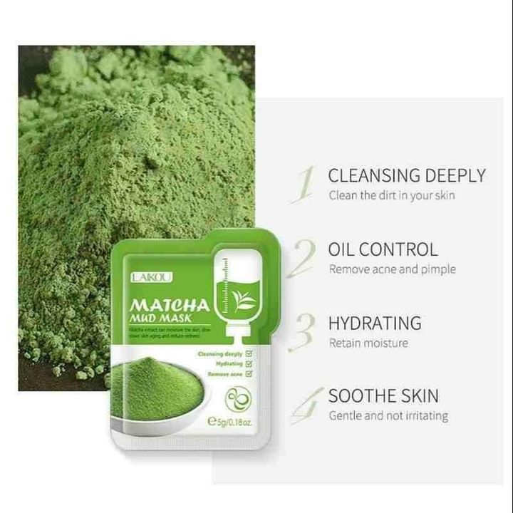 Matcha Mud Mask (12 pcs)_img_2