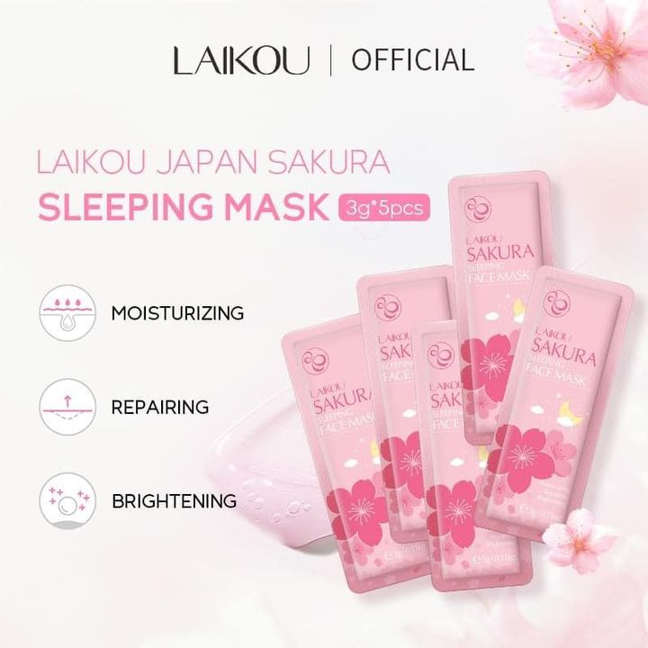 SAKURA Sleeping Face Mask (15pcs)_img_1