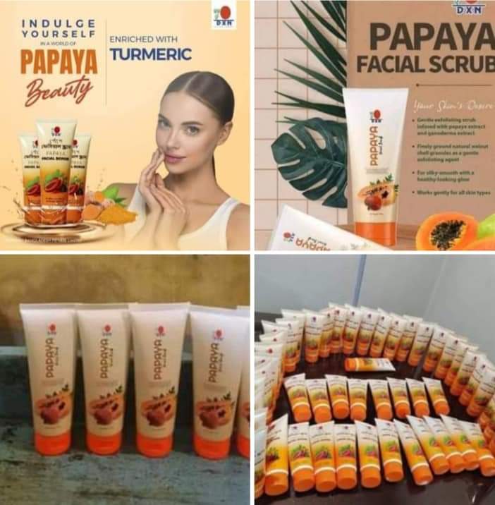 Papaya Facial scrub