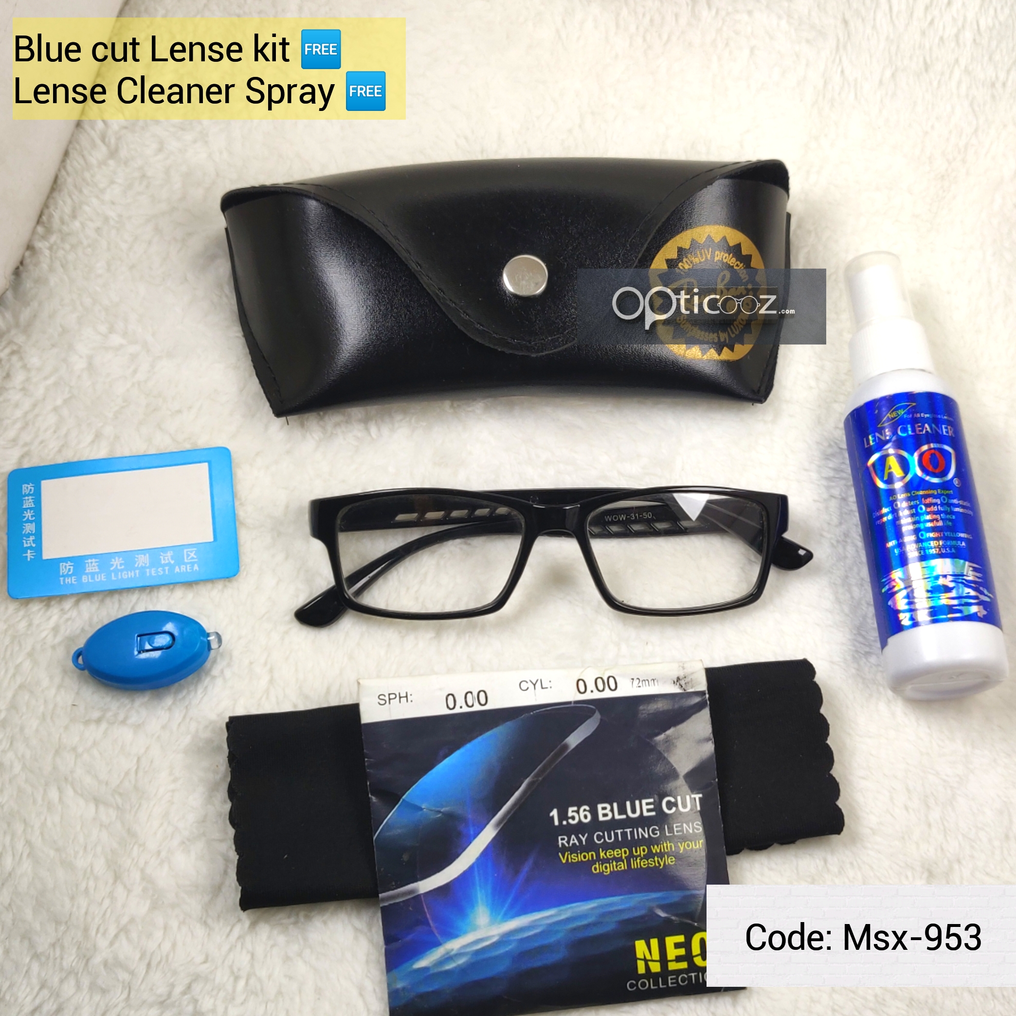 Mens Formal BlueCut Eyewear