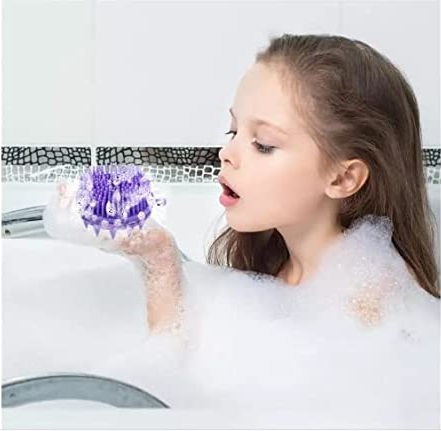 Silicone 2in1 Shampoo/Bath Brush_img_1