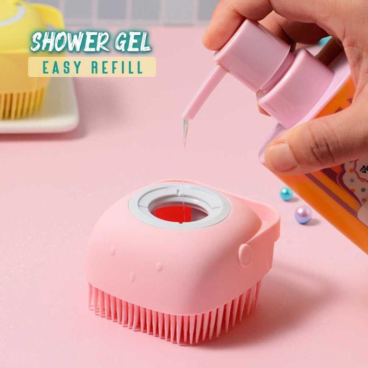 Silicone Bath Body Brush/Shower Scrubber_img_1