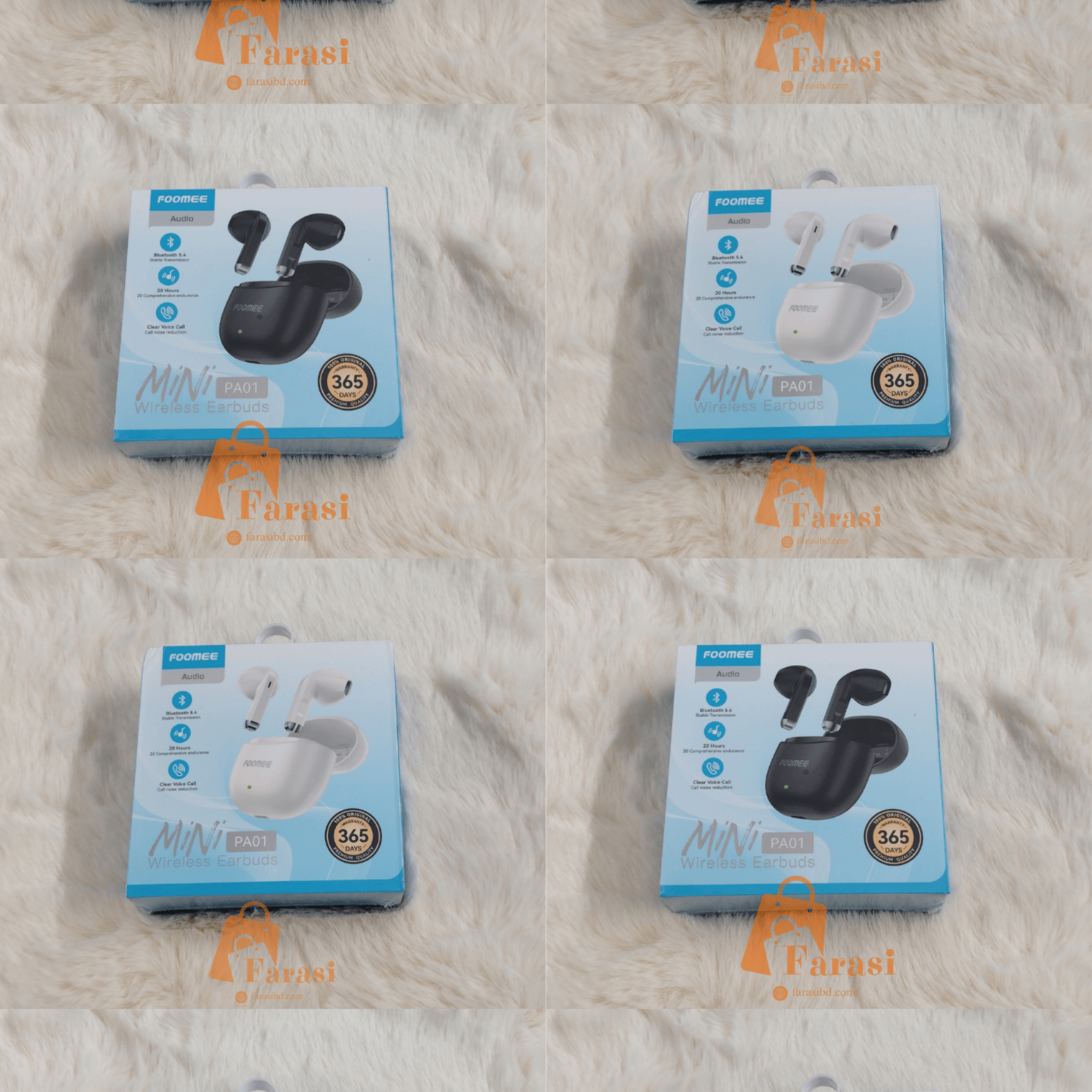 Foomee PA01 Mini Wireless Earbuds
